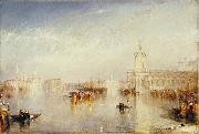 Joseph Mallord William Turner The Dogano, San Giorgio, Citella, from the Steps of the Europa France oil painting artist